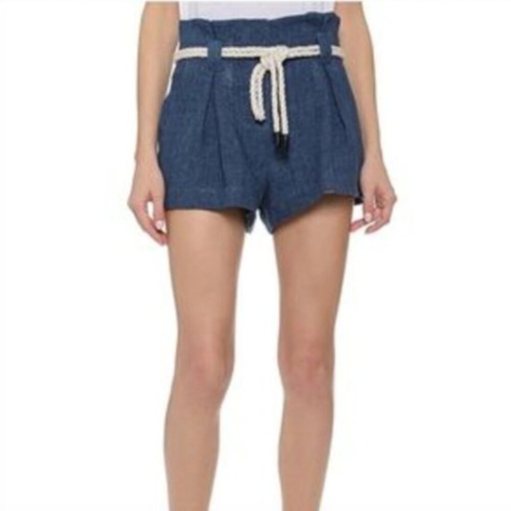 L'Agence Paper Bag Shorts